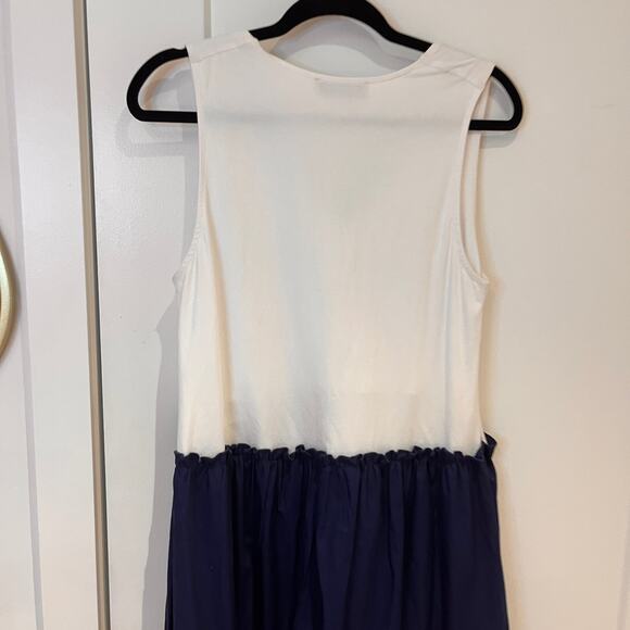 Purificacion Garcia Colorblock Tiered Midi Dress Sz Medium - Picture 4 of 10